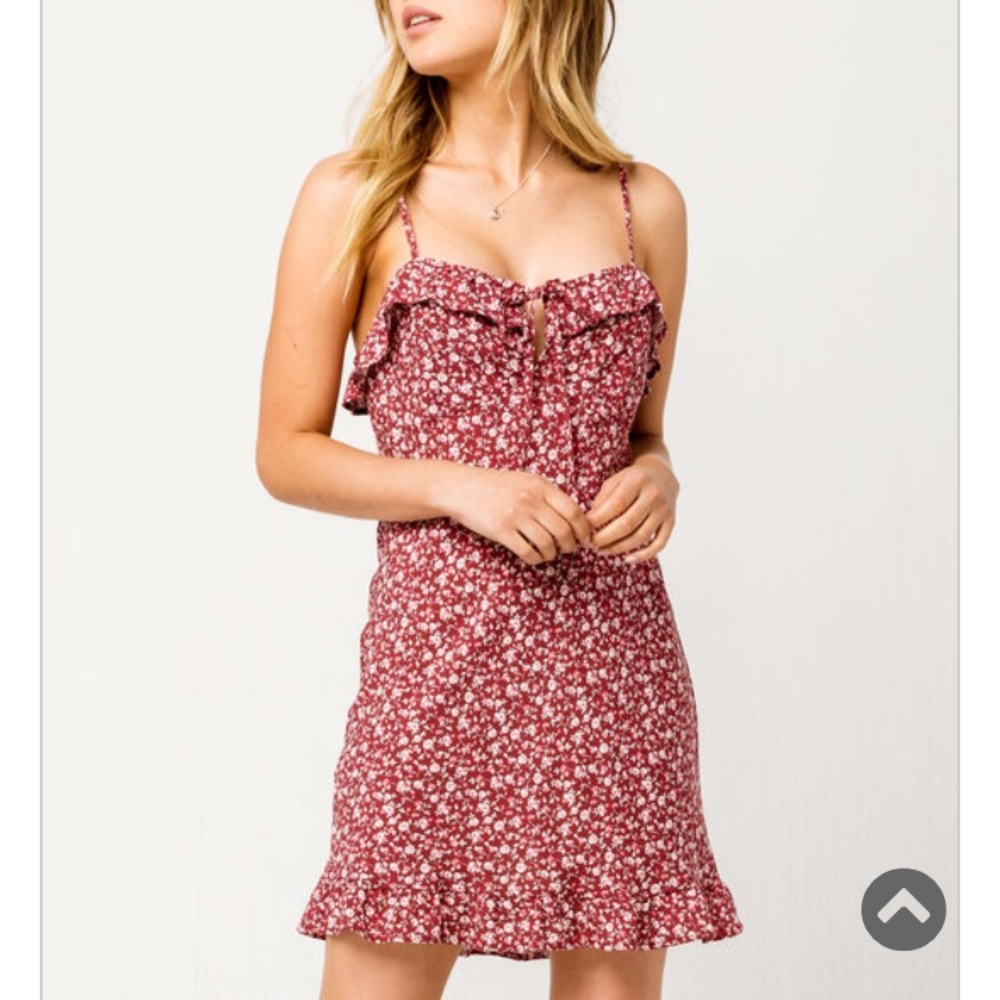 Brand new floral ruffle dress